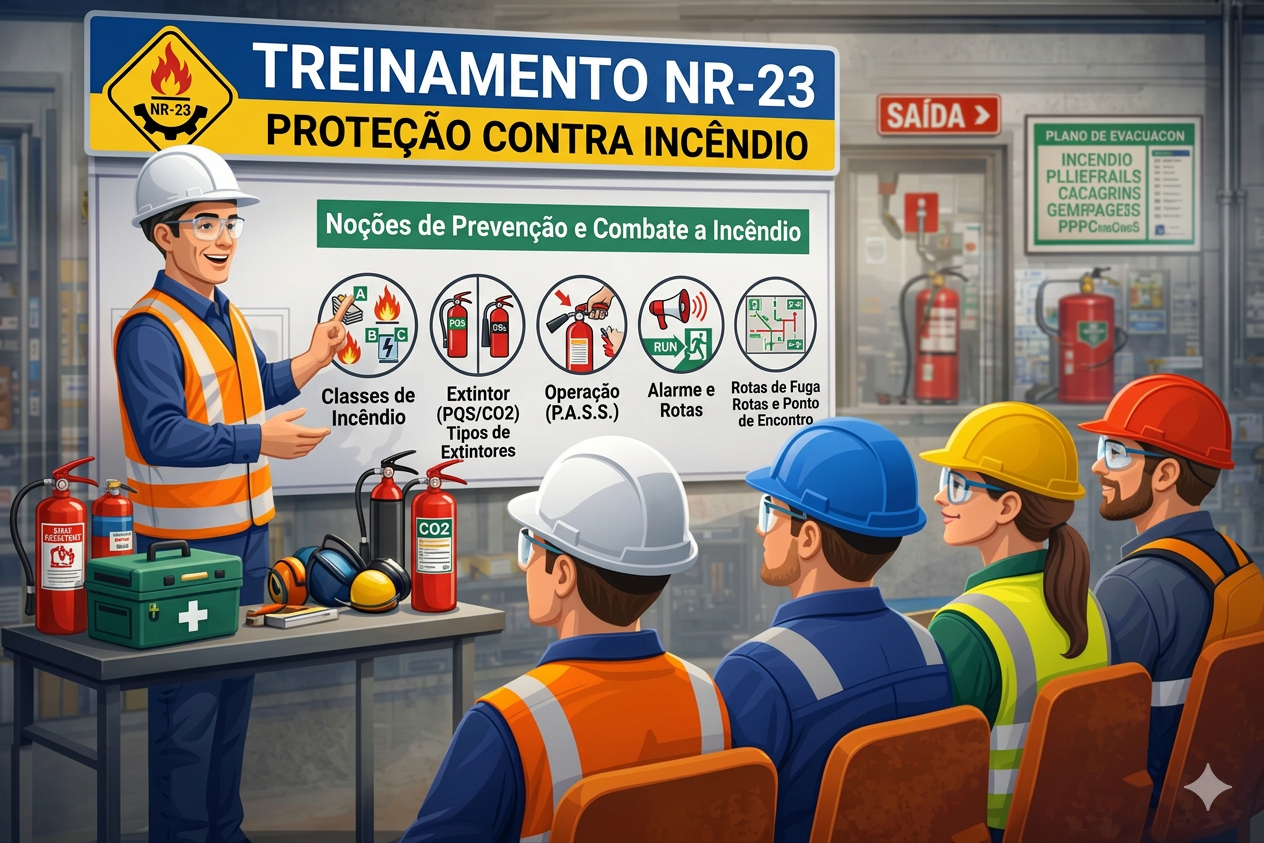 Treinamento NR-23 Proteção Contra Incêndio